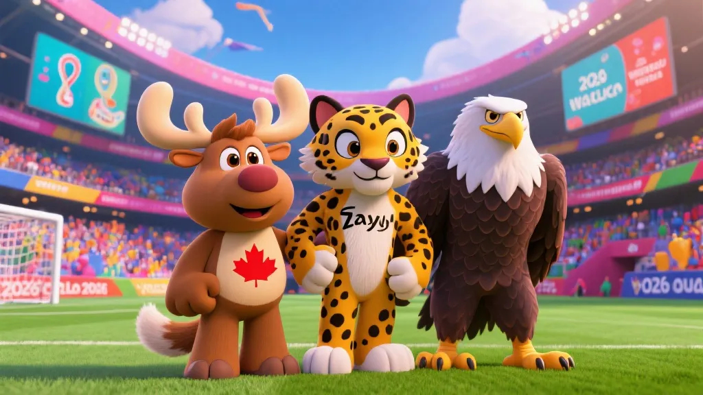 揭秘2026世界杯吉祥物：Maple、Zayu与Clutch背后的文化密码与狂欢寓意